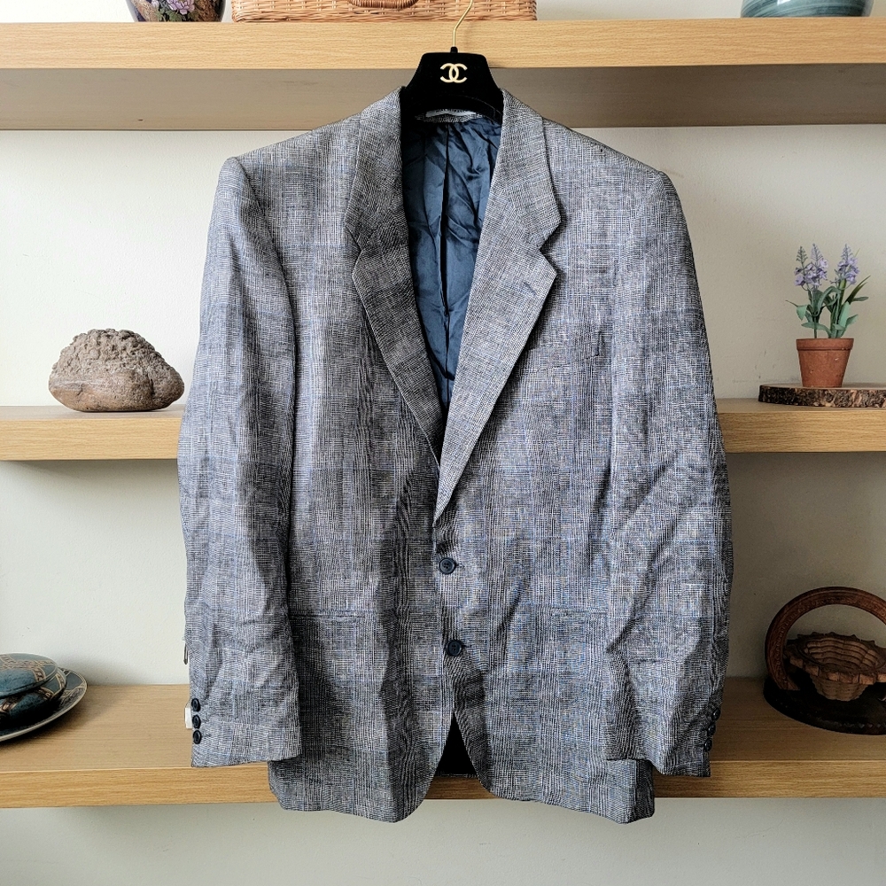 Ysl Yves saint laurent men suit Blazer jacket vintage
